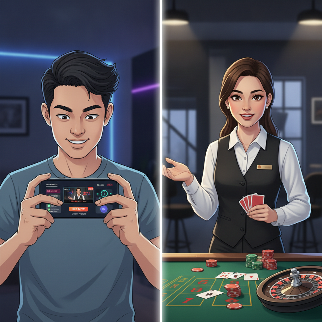 Illustration: JD Quest Live Dealer Games Explained: Baccarat, Blackjack & Roulette Basics